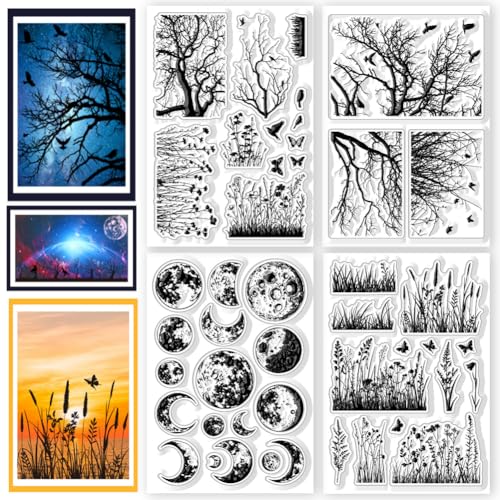 CHGCRAFT 4 Blatt 4 Stil Realistische Pflanzen Stil Klare Stempel Wildblumen Zweige Silikon Stempel Siegel für DIY Scrapbooking und Kartenherstellung Papier Handwerk Dekor 6,3×4,3 Zoll CHGCRAFT 4 Blatt 4 Stil Realistische Pflanzen Stil Klare Stempel Wildblumen Zweige Silikon Stempel Siegel für DIY Scrapbooking und Kartenherstellung Papier Handwerk Dekor 6,3×4,3 Zoll von CHGCRAFT