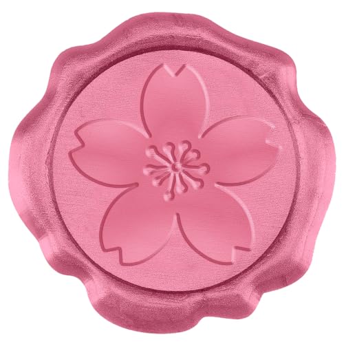 CHGCRAFT 50 Stück Kirschblüten-Siegelaufkleber Umschlag-Siegelaufkleber Hochzeitseinladungs-Umschlagsiegel Selbstklebende Aufkleber Für Verpackung von Party-Einladungen Hellviolettes Rot 1.18 Zoll CHGCRAFT 50 Stück Kirschblüten-Siegelaufkleber Umschlag-Siegelaufkleber Hochzeitseinladungs-Umschlagsiegel Selbstklebende Aufkleber Für Verpackung von Party-Einladungen Hellviolettes Rot 1.18 Zoll von CHGCRAFT