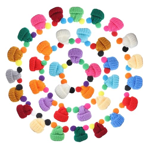 CHGCRAFT 52 Stück Weihnachts Mini Strickmützen Gestrickte Weihnachtsmütze Schmuckzubehör Weihnachtstischdekoration DIY Bastel Strick Minimützen Für Die Schmuckherstellung Weihnachtsflaschenhülle CHGCRAFT 52 Stück Weihnachts Mini Strickmützen Gestrickte Weihnachtsmütze Schmuckzubehör Weihnachtstischdekoration DIY Bastel Strick Minimützen Für Die Schmuckherstellung Weihnachtsflaschenhülle von CHGCRAFT