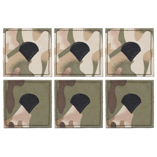 CHGCRAFT 6 Stück Gestickte Rangabzeichen Staff Sergeant Patch Armee Rang Patches Polyester Epaulette Camouflage für Outdoor-Abenteuer Rollenspiel und Modell Schaukasten, Olive Drab, 2×2×0,2 Zoll CHGCRAFT 6 Stück Gestickte Rangabzeichen Staff Sergeant Patch Armee Rang Patches Polyester Epaulette Camouflage für Outdoor-Abenteuer Rollenspiel und Modell Schaukasten, Olive Drab, 2×2×0,2 Zoll von CHGCRAFT