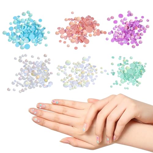 CHGCRAFT 600 Stück 3D Blasenperlen Nagel Charms Anhänger Harz Füller Blasenperlen Kristall Edelsteinformen Nagelkunstzubehör DIY Zubehör Für Nagelkuns Liebhaber CHGCRAFT 600 Stück 3D Blasenperlen Nagel Charms Anhänger Harz Füller Blasenperlen Kristall Edelsteinformen Nagelkunstzubehör DIY Zubehör Für Nagelkuns Liebhaber von CHGCRAFT