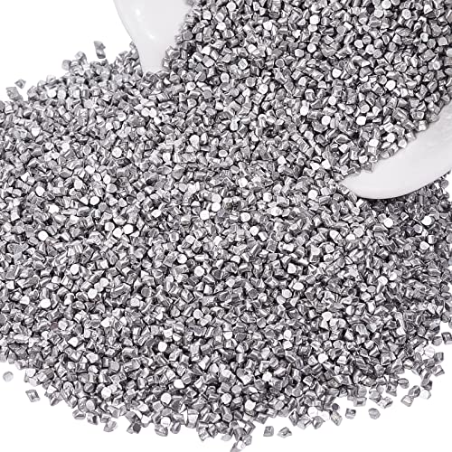 CHGCRAFT Aluminiumgranulat, korrosionsbeständig, Schmuckzubehör, für selbstgemachte Ringe, Halsketten, Anhänger, Platin, 2–3,5 mm lang, 300 g CHGCRAFT Aluminiumgranulat, korrosionsbeständig, Schmuckzubehör, für selbstgemachte Ringe, Halsketten, Anhänger, Platin, 2–3,5 mm lang, 300 g von CHGCRAFT