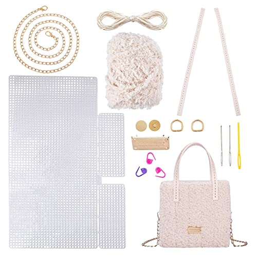 CHGCRAFT Kunststoff Mesh Canvas Sheet Kit, Plastic Canvas Kreuzstich Stoff Kunststoff Kreuzstich Baumwolle Stoff für Basteln DIY Stickerei Garn Strick Häkelprojekte, 40.3x24.7cm CHGCRAFT Kunststoff Mesh Canvas Sheet Kit, Plastic Canvas Kreuzstich Stoff Kunststoff Kreuzstich Baumwolle Stoff für Basteln DIY Stickerei Garn Strick Häkelprojekte, 40.3x24.7cm von CHGCRAFT