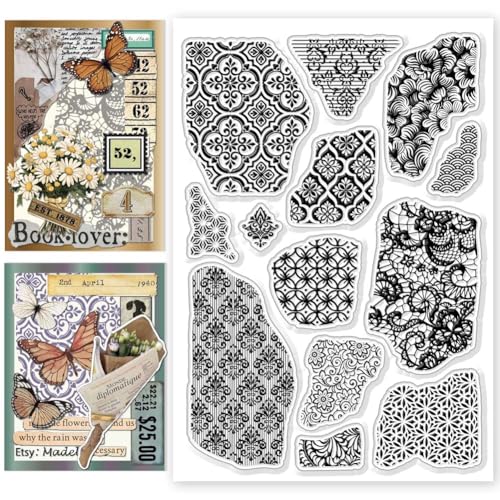 CHGCRAFT Mandala Lace Border Clear Stamps Transparente Silikonstempel für Kartenherstellung Silikon Clear Stamp Seals für Karten Stamps Making DIY Scrapbooking Foto Journal Album CHGCRAFT Mandala Lace Border Clear Stamps Transparente Silikonstempel für Kartenherstellung Silikon Clear Stamp Seals für Karten Stamps Making DIY Scrapbooking Foto Journal Album von CHGCRAFT