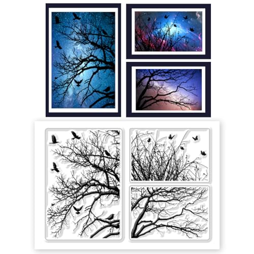 CHGCRAFT Silikonstempel Bäume Klare Stempel Zweige Stempel Zum Basteln Transparente Silikonstempel Zur Kartenherstellung Silikonstempel Für Scrapbooking Fotoalbum Tagebuch Dekoration DIY Basteln CHGCRAFT Silikonstempel Bäume Klare Stempel Zweige Stempel Zum Basteln Transparente Silikonstempel Zur Kartenherstellung Silikonstempel Für Scrapbooking Fotoalbum Tagebuch Dekoration DIY Basteln von CHGCRAFT