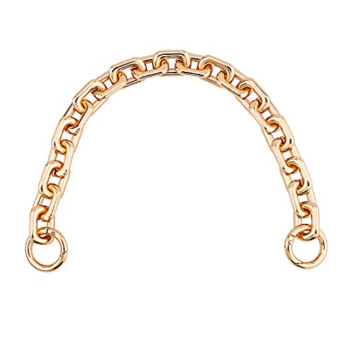 CHGCRAFT Tasche Kette Handtaschen Kette Ersatz Schulterriemen Kette Metall Schultergurt für Taschen Trageriemen Kette für Taschen Umhängetasche Crossbody Geldbörse, 35cm Gold CHGCRAFT Tasche Kette Handtaschen Kette Ersatz Schulterriemen Kette Metall Schultergurt für Taschen Trageriemen Kette für Taschen Umhängetasche Crossbody Geldbörse, 35cm Gold von CHGCRAFT