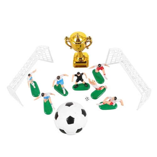 CHICAMPERA 1 Satz Fußballmodell Trophäe Fußball-Kuchenaufsatz für Jungen Tortendekoration Fußball Fußballdekorationen Fußballgeburtstagsfeier liefert Fußball-Topper Plastik Wiederverwendbar CHICAMPERA 1 Satz Fußballmodell Trophäe Fußball-Kuchenaufsatz für Jungen Tortendekoration Fußball Fußballdekorationen Fußballgeburtstagsfeier liefert Fußball-Topper Plastik Wiederverwendbar von CHICAMPERA