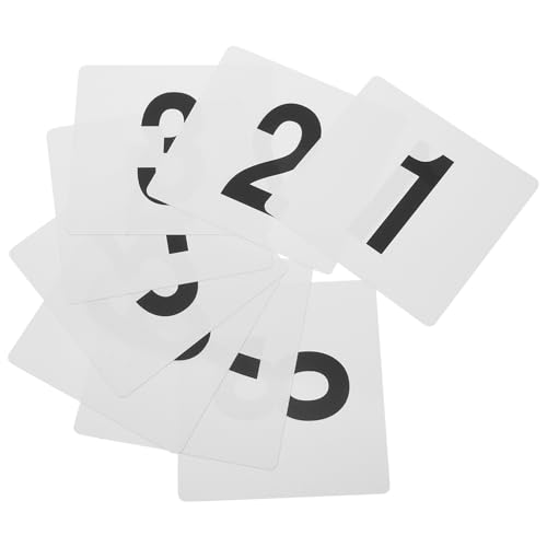 CHICAMPERA 1 Satz Hochwertige Tischnummernkarten Doppelseitige Platzkarten für Hochzeiten und Veranstaltungen zur Einfachen Sitzplatzzuweisung Restaurants und Feiern CHICAMPERA 1 Satz Hochwertige Tischnummernkarten Doppelseitige Platzkarten für Hochzeiten und Veranstaltungen zur Einfachen Sitzplatzzuweisung Restaurants und Feiern von CHICAMPERA