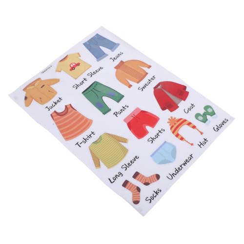 CHICAMPERA 1 Satz Kleidungsklassifizierung Kleiden Aufkleber Klebeetikett Für Kleidung Kommodenetiketten Für Junge Kinderetiketten Für Kindertagesstätten Kleiderschrank Stichworte Pvc CHICAMPERA 1 Satz Kleidungsklassifizierung Kleiden Aufkleber Klebeetikett Für Kleidung Kommodenetiketten Für Junge Kinderetiketten Für Kindertagesstätten Kleiderschrank Stichworte Pvc von CHICAMPERA