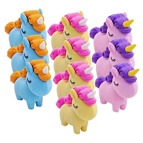 CHICAMPERA 10 Stück Kreative Einhorn Radiergummis Abnehmbar Bunte Tischspielzeuge für Mitgebsel für Schulanfang und Geburtstagsfeiern Zufällige Farbe Zufällige Farbe CHICAMPERA 10 Stück Kreative Einhorn Radiergummis Abnehmbar Bunte Tischspielzeuge für Mitgebsel für Schulanfang und Geburtstagsfeiern Zufällige Farbe Zufällige Farbe von CHICAMPERA