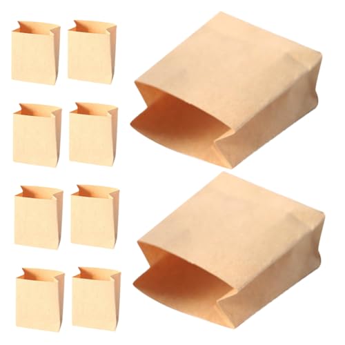 CHICAMPERA 10 Stück Mini -Verpackungstasche Beutel für Lebensmittelverpackungen kleine Papiertüte Miniatur -Dinge Mini-Umschläge Puppenhausdekoration Mini- Kraftpapier Hellbraun CHICAMPERA 10 Stück Mini -Verpackungstasche Beutel für Lebensmittelverpackungen kleine Papiertüte Miniatur -Dinge Mini-Umschläge Puppenhausdekoration Mini- Kraftpapier Hellbraun von CHICAMPERA