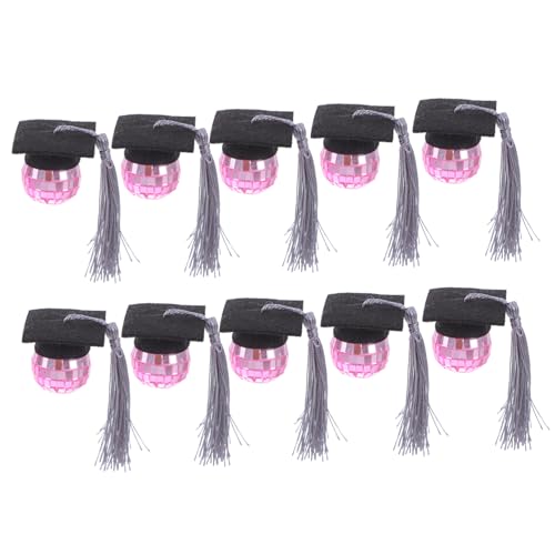 CHICAMPERA 10 Stück Teiliges Abschluss Cupcake Topper mit Abschlusskappen und Fransen Party Dekoration für Graduierungsfeiern Aller von Kindergarten Doktoratsabschluss CHICAMPERA 10 Stück Teiliges Abschluss Cupcake Topper mit Abschlusskappen und Fransen Party Dekoration für Graduierungsfeiern Aller von Kindergarten Doktoratsabschluss von CHICAMPERA