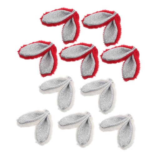 CHICAMPERA 10 Stück Teiliges Diy Hasenohren Haarband Zubehör für Kreative Bastelprojekte Lustige und Stilvolle Dekorationen für Haarclips und Accessoires für Verschenken und Feiern CHICAMPERA 10 Stück Teiliges Diy Hasenohren Haarband Zubehör für Kreative Bastelprojekte Lustige und Stilvolle Dekorationen für Haarclips und Accessoires für Verschenken und Feiern von CHICAMPERA