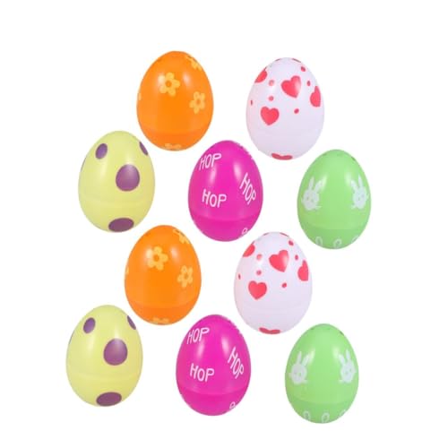 CHICAMPERA 10 Stück offenes Ei bastelzeug für für toy set kunststoffeier hühner Ostereier für Mädchen ostern offene eier ostern DIY dekorationen CHICAMPERA 10 Stück offenes Ei bastelzeug für für toy set kunststoffeier hühner Ostereier für Mädchen ostern offene eier ostern DIY dekorationen von CHICAMPERA