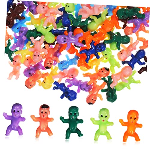 CHICAMPERA 100Stücke Mini Babyfiguren Kunststoffbabys für Shower Geburtstagsfeiern und Dekoration Mitbringsel für Kindergeburtstag und Festliche Anlässe CHICAMPERA 100Stücke Mini Babyfiguren Kunststoffbabys für Shower Geburtstagsfeiern und Dekoration Mitbringsel für Kindergeburtstag und Festliche Anlässe von CHICAMPERA