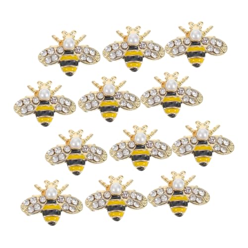 CHICAMPERA 12 Stück Bienennagelkunstzubehör Nagelkunst- Nagel Charms Biene DIY-Anhänger Bienen-Nagel-Charms Bienenanhänger aus Legierung Nailart-Ornamente Zinklegierung CHICAMPERA 12 Stück Bienennagelkunstzubehör Nagelkunst- Nagel Charms Biene DIY-Anhänger Bienen-Nagel-Charms Bienenanhänger aus Legierung Nailart-Ornamente Zinklegierung von CHICAMPERA