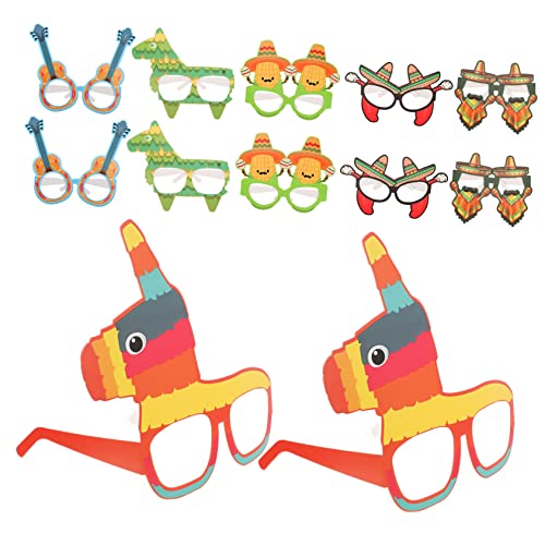 CHICAMPERA 12 Stück Mexikanische Papierbrille Kostüm für Partybrille Festivalzubehör faschingsbrille karnevalsbrille party zubehör partyzubehör weihnachtsparty liefert lustige brille CHICAMPERA 12 Stück Mexikanische Papierbrille Kostüm für Partybrille Festivalzubehör faschingsbrille karnevalsbrille party zubehör partyzubehör weihnachtsparty liefert lustige brille von CHICAMPERA