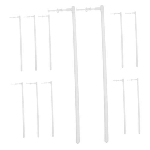 CHICAMPERA 12 Stück Windmühlen Ersatzstäbe Stabiler DIY Windrad Stab aus Wetterfest für Garten Balkon und Terrasse Windmühlen Zubehörteile von CHICAMPERA