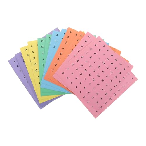 CHICAMPERA 12blätter Bunte Alphabet Und Zahlenaufkleber Für Scrapbooking -journale Und Planer Selbstklebende Buchstaben-Sticker Für Kreative Projekte Vielseitige Dekoration CHICAMPERA 12blätter Bunte Alphabet Und Zahlenaufkleber Für Scrapbooking -journale Und Planer Selbstklebende Buchstaben-Sticker Für Kreative Projekte Vielseitige Dekoration von CHICAMPERA