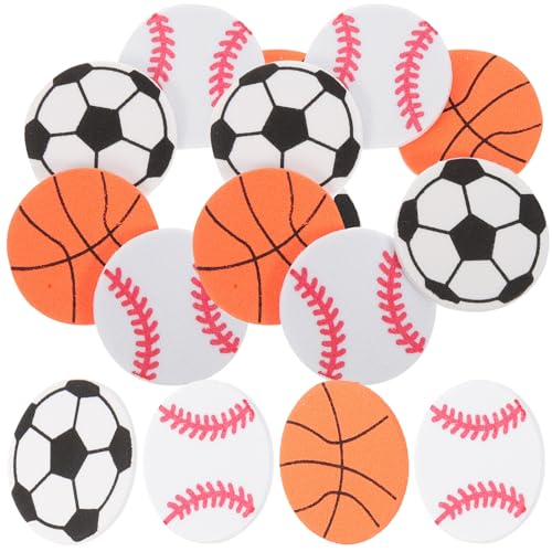 CHICAMPERA 150 Blatt Sportliche Ball Aufkleber Selbstklebende Sticker Designs für DIY Projekte und Bastelarbeiten Langlebig und Farbenfroh für Wände und Glatte Oberflächen CHICAMPERA 150 Blatt Sportliche Ball Aufkleber Selbstklebende Sticker Designs für DIY Projekte und Bastelarbeiten Langlebig und Farbenfroh für Wände und Glatte Oberflächen von CHICAMPERA