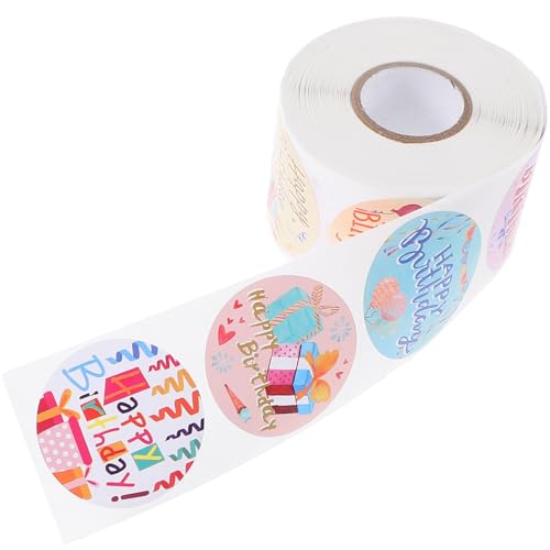 CHICAMPERA 1rolle Roll Happy Birthday Aufkleber Für Kuchen Und Selbstklebende Sticker Für Geburtstagskarten Bastelprojekte Und Backen CHICAMPERA 1rolle Roll Happy Birthday Aufkleber Für Kuchen Und Selbstklebende Sticker Für Geburtstagskarten Bastelprojekte Und Backen von CHICAMPERA