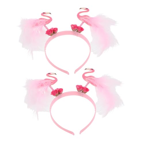 CHICAMPERA 2 Stück Flamingo Haarreifen Tropische Kostümaccessoires für Karneval Hawaii Partys Geburtstagsfeiern und Fotografie Dekorationen CHICAMPERA 2 Stück Flamingo Haarreifen Tropische Kostümaccessoires für Karneval Hawaii Partys Geburtstagsfeiern und Fotografie Dekorationen von CHICAMPERA