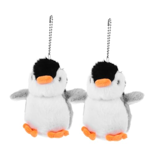CHICAMPERA 2 Stück Teiliges Plüsch Pinguin Schlüsselanhänger Weiche Kuschelfigur Niedliche Taschen und Autoschlüssel Deko Angenehmes Material Perfektes für Mädchen CHICAMPERA 2 Stück Teiliges Plüsch Pinguin Schlüsselanhänger Weiche Kuschelfigur Niedliche Taschen und Autoschlüssel Deko Angenehmes Material Perfektes für Mädchen von CHICAMPERA