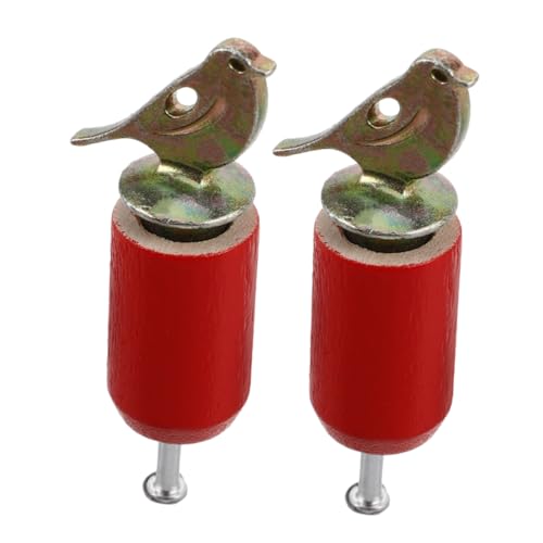 CHICAMPERA 2 Stück Vogelpfeife aus Holz Handbetrieb für Vogeltraining Lehrreich und Unterhaltsam für Fördert und Naturverbundenheit von CHICAMPERA