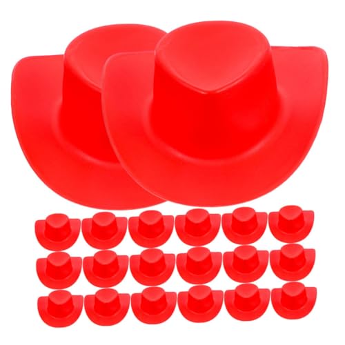 CHICAMPERA 20 Stück Mini Cowboy -Hutspielzeug Mini-Cowboyhut Western Cowboy-Hut Erwachsene Puppenhut Mini-Cowboyhüte zum Basteln kleine Cowboyhüte Mini-Cowboyhüte basteln Miniaturhüte Plastik CHICAMPERA 20 Stück Mini Cowboy -Hutspielzeug Mini-Cowboyhut Western Cowboy-Hut Erwachsene Puppenhut Mini-Cowboyhüte zum Basteln kleine Cowboyhüte Mini-Cowboyhüte basteln Miniaturhüte Plastik von CHICAMPERA