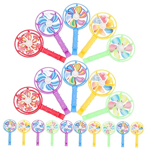 CHICAMPERA 20 Stück Windmühlenspielzeug Whistle Windmill Whistle Toy Kinderparty Pfeift Windmühle Für Krachmacherspielzeug Für Windmühle Pfeift Plastik Zufällige Farbe von CHICAMPERA