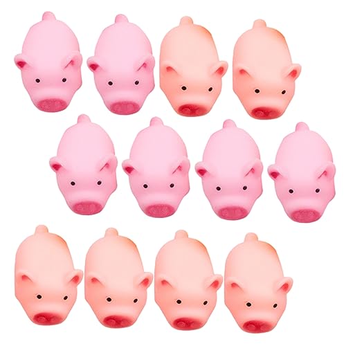 CHICAMPERA 20 Stücke Quetschspielzeug Schwein für Kinder Stressabbau Spielzeug Füllmaterial für Goodie Taschen Tragbar und Lustige Party Mitgebsel von CHICAMPERA