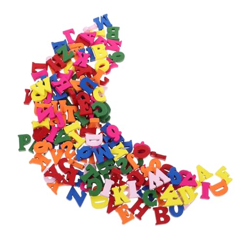 CHICAMPERA 200Stücke Bunte Holzbuchstaben zum Basteln DIY Holzalphabet für Dekoration für Heimgebrauch Lernspiele und Kreative Projekte CHICAMPERA 200Stücke Bunte Holzbuchstaben zum Basteln DIY Holzalphabet für Dekoration für Heimgebrauch Lernspiele und Kreative Projekte von CHICAMPERA