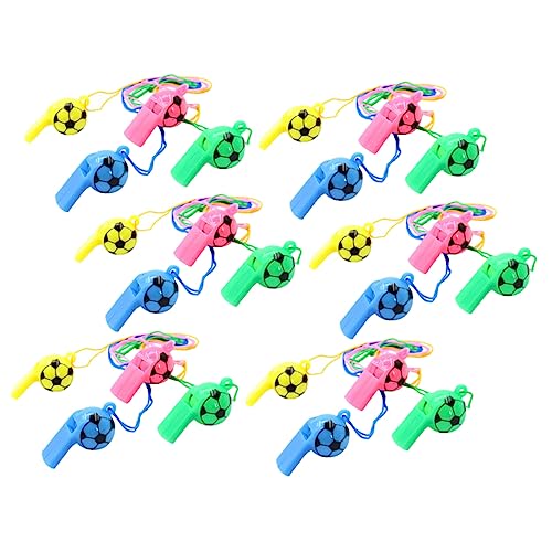 CHICAMPERA 24 Stück Fußball Pfeife sportgel sports sportzubehör die festu geburtstagseinladungen Schiedsrichter pfeifen Fußballpumpe Pfeifen mit Lanyard Spiele pfeifen Partygeschenke Plastik CHICAMPERA 24 Stück Fußball Pfeife sportgel sports sportzubehör die festu geburtstagseinladungen Schiedsrichter pfeifen Fußballpumpe Pfeifen mit Lanyard Spiele pfeifen Partygeschenke Plastik von CHICAMPERA