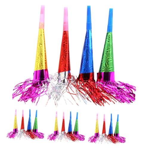 CHICAMPERA 25 Stück Lautsprecher Aus Laserpapier Blowouts Partypfeifen Geburtstag Blowouts Hörner Gesäumter Geräuschmacher Fransen Partygebläse Blowouts Krachmacher Parteischreier Ted Plastik CHICAMPERA 25 Stück Lautsprecher Aus Laserpapier Blowouts Partypfeifen Geburtstag Blowouts Hörner Gesäumter Geräuschmacher Fransen Partygebläse Blowouts Krachmacher Parteischreier Ted Plastik von CHICAMPERA