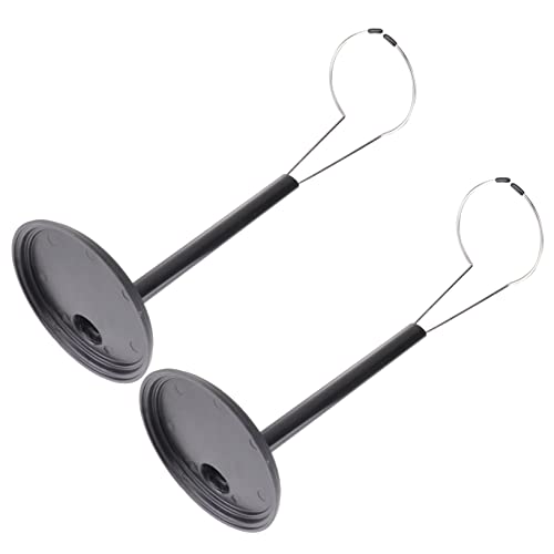 CHICAMPERA 2Stücke Tragbarer Puppenständer aus Verstellbarer Puppenhalter für Puppen zur Aufbewahrung und Präsentation von Puppen Schwarz Platzsparendes Design für Ihr von CHICAMPERA