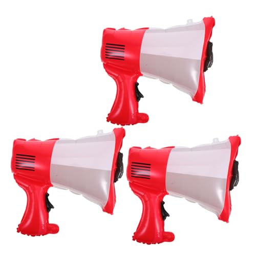 CHICAMPERA 3 Stück Bullhorn Luftballons Feuerwehr Themenparty Deko für Erwachsene Geburtstags und Shower Dekorationen CHICAMPERA 3 Stück Bullhorn Luftballons Feuerwehr Themenparty Deko für Erwachsene Geburtstags und Shower Dekorationen von CHICAMPERA