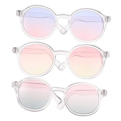 CHICAMPERA 3stücke Puppenbrillen Aus Puppensonnenbrille Brillen Zum Puppenankleiden Anziehzubehör Für Puppen Puppenbrillen Puppen-ankleidezubehör Puppenbekleidungszubehör CHICAMPERA 3stücke Puppenbrillen Aus Puppensonnenbrille Brillen Zum Puppenankleiden Anziehzubehör Für Puppen Puppenbrillen Puppen-ankleidezubehör Puppenbekleidungszubehör von CHICAMPERA