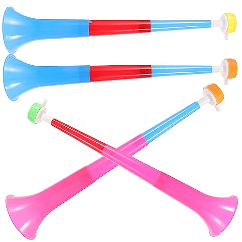 CHICAMPERA 4 Stück WM-Horn Stadion Fußball Trompete jubelt Horn Sport Hörner kindertrompeten outdoorspielzeug Tragbares Horn Lautstarkes Horn Lustige Trompetenstütze Hupe zum Jubeln Plastik CHICAMPERA 4 Stück WM-Horn Stadion Fußball Trompete jubelt Horn Sport Hörner kindertrompeten outdoorspielzeug Tragbares Horn Lautstarkes Horn Lustige Trompetenstütze Hupe zum Jubeln Plastik von CHICAMPERA