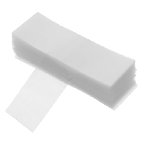 CHICAMPERA 400 Blatt Schrumpffolie für Honigflaschen Klare Schrumpffolie Hitzebeständige Verpackungsfolie für Gläser und Flaschen für Haushalte und Vielseitige Anwendungen von CHICAMPERA