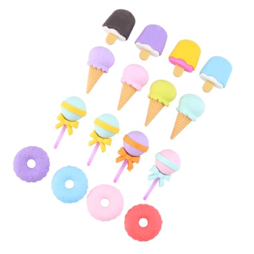 CHICAMPERA 4Stücke Schachteln Cartoon Radiergummi Tierform Lustige Radiergummis für Schule und Büro Schulmaterial für Eistüte Lutscher Donut Je CHICAMPERA 4Stücke Schachteln Cartoon Radiergummi Tierform Lustige Radiergummis für Schule und Büro Schulmaterial für Eistüte Lutscher Donut Je von CHICAMPERA
