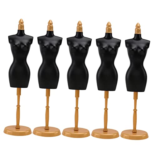 CHICAMPERA 5 Stück Teiliges Puppenständer aus Abnehmbar für DIY Puppenkleider Sicher und Kinderfreundlich für Miniatur Puppenhäuser CHICAMPERA 5 Stück Teiliges Puppenständer aus Abnehmbar für DIY Puppenkleider Sicher und Kinderfreundlich für Miniatur Puppenhäuser von CHICAMPERA
