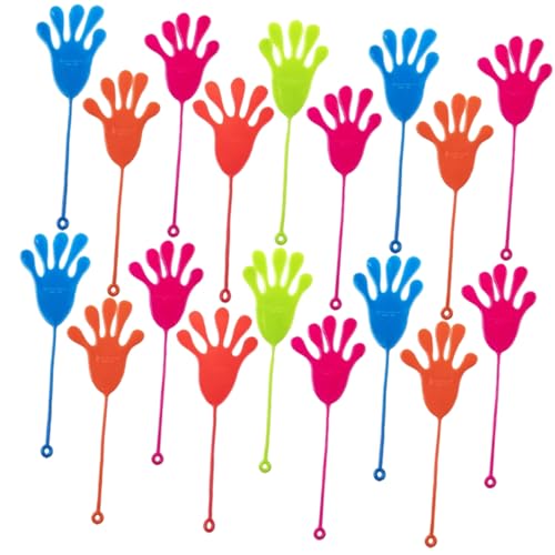 CHICAMPERA 50 Stück Klebrige Handspielzeuge für Zufällige Farben Mitgebsel für Geburtstagsfeiern und Leicht und Tragbar für Stundenlangen Spielspaß Zufällige Farbe Zufällige Farbe CHICAMPERA 50 Stück Klebrige Handspielzeuge für Zufällige Farben Mitgebsel für Geburtstagsfeiern und Leicht und Tragbar für Stundenlangen Spielspaß Zufällige Farbe Zufällige Farbe von CHICAMPERA