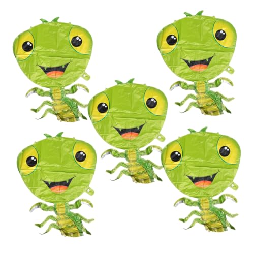 CHICAMPERA 5Stücke Mantis Ballons Aufblasbare Tierballons aus Aluminiumfolie Dekorative Party Requisite für Insekten Themenfeiern für Kindergeburtstage und Besondere Anlässe CHICAMPERA 5Stücke Mantis Ballons Aufblasbare Tierballons aus Aluminiumfolie Dekorative Party Requisite für Insekten Themenfeiern für Kindergeburtstage und Besondere Anlässe von CHICAMPERA