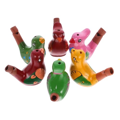 CHICAMPERA 6 Stck Teiliges Keramik Vogelpfeifen Set für Lustige Wasser Vogelpfeifen für Partys und Spielspaß Geeignet für Kleinkinder und Geburtstagsfeiern CHICAMPERA 6 Stck Teiliges Keramik Vogelpfeifen Set für Lustige Wasser Vogelpfeifen für Partys und Spielspaß Geeignet für Kleinkinder und Geburtstagsfeiern von CHICAMPERA