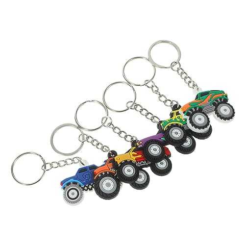 CHICAMPERA 6Stücke Schlüsselanhänger Geländewagen Niedliche Cartoon Auto Anhänger Schlüsselanhänger Für Damen Geschenkidee Für Auto Schlüsselanhänger Für Autoschlüssel CHICAMPERA 6Stücke Schlüsselanhänger Geländewagen Niedliche Cartoon Auto Anhänger Schlüsselanhänger Für Damen Geschenkidee Für Auto Schlüsselanhänger Für Autoschlüssel von CHICAMPERA