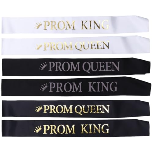CHICAMPERA 6Stücke Teiliges Band für Abschlussfeiern Schultergurt für Damen und Herren Zufälligen Farben und Stilen für Feierliche Anlässe und Erinnerungsfotos CHICAMPERA 6Stücke Teiliges Band für Abschlussfeiern Schultergurt für Damen und Herren Zufälligen Farben und Stilen für Feierliche Anlässe und Erinnerungsfotos von CHICAMPERA