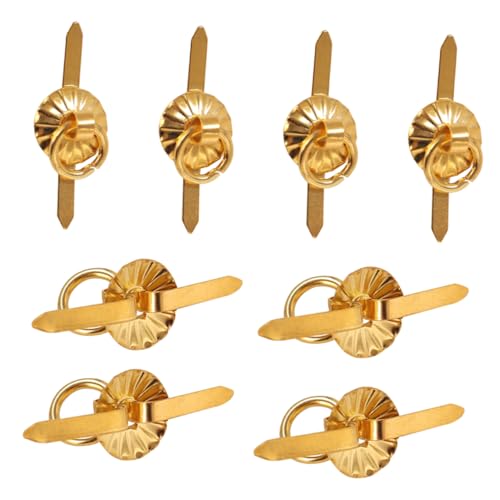 CHICAMPERA 8 Stück Mini-Hausgriff-Ersatz Griffe Ring zieht Kindergarten mit Antiquität Mini-Hausmöbelgriff Mini-Hausmöbelteile Möbel liefert kleine Möbelaccessoires Aluminiumlegierung Golden CHICAMPERA 8 Stück Mini-Hausgriff-Ersatz Griffe Ring zieht Kindergarten mit Antiquität Mini-Hausmöbelgriff Mini-Hausmöbelteile Möbel liefert kleine Möbelaccessoires Aluminiumlegierung Golden von CHICAMPERA