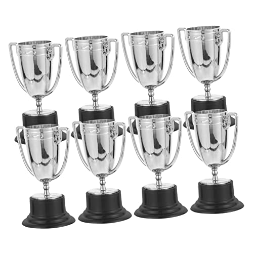 CHICAMPERA 8Stücke Mini Trophäen für Gold und Belohnung für Wettbewerbe Sportveranstaltungen und Partys Deko für Junge Mädchen und Jungen von CHICAMPERA