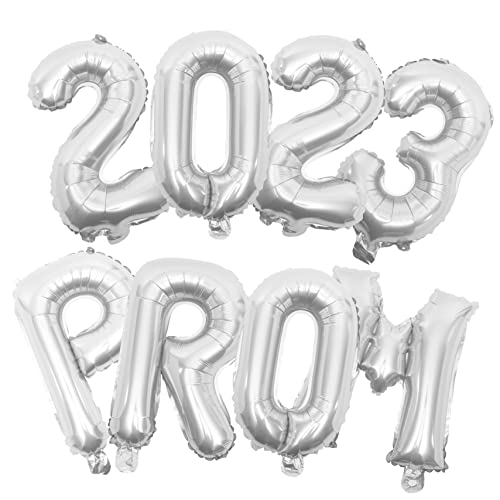 CHICAMPERA Abschluss Folienballon Silberne Partydeko Teiliges Graduation Ballons für Schulabschluss Festliche Luftballons Girlande zur Klassenraum und Eventdekoration CHICAMPERA Abschluss Folienballon Silberne Partydeko Teiliges Graduation Ballons für Schulabschluss Festliche Luftballons Girlande zur Klassenraum und Eventdekoration von CHICAMPERA