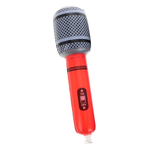 CHICAMPERA Aufblasbares Mikrofonspielzeug für Lustiges Musikinstrument für Partys Bühnenauftritte und Foto Requisiten für Jungen und Fördert Kreativität CHICAMPERA Aufblasbares Mikrofonspielzeug für Lustiges Musikinstrument für Partys Bühnenauftritte und Foto Requisiten für Jungen und Fördert Kreativität von CHICAMPERA
